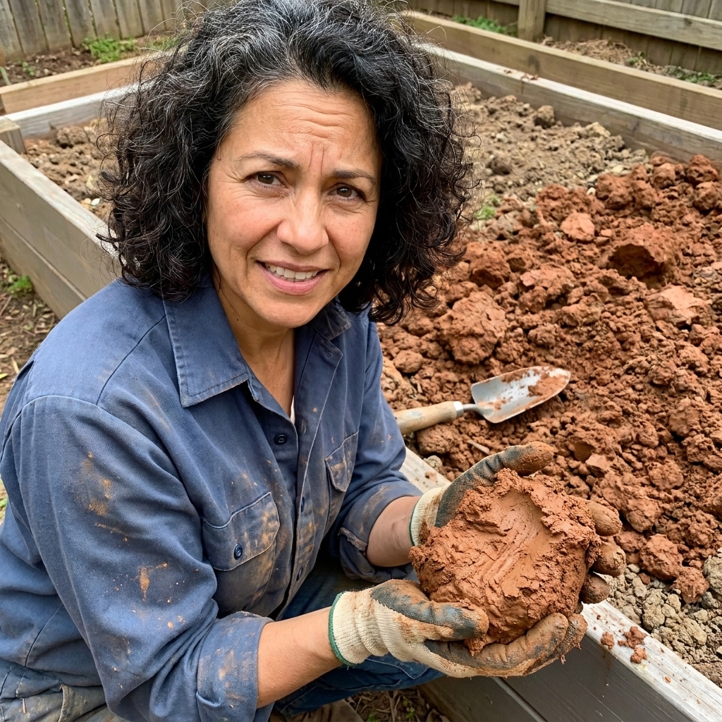 Amending Heavy Clay Soil for Better Drainage